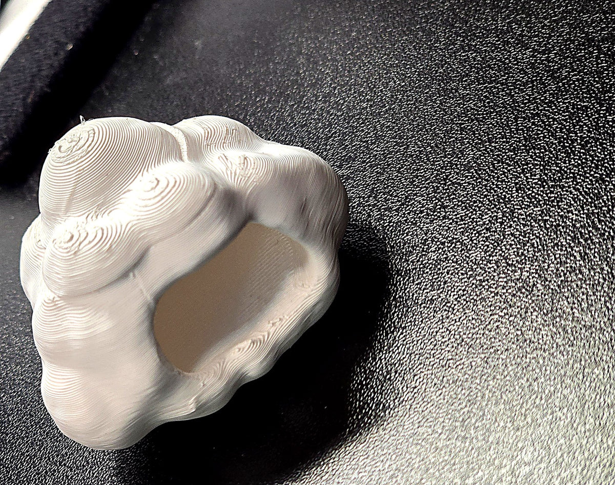 Cloud Hide - 3D-printed magnetic cloud-shaped hide for jumping spider enclosures