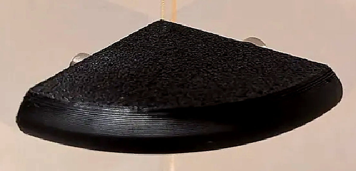 Corner Climb - flat platform style 3D-printed magnetic corner shelf for jumping spider enclosures