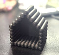 Little House Hide - black 3D-printed magnetic hide for jumping spider enclosures