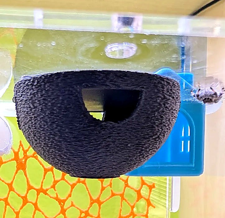 SkyPod - magnetic floating spider hide shown mounted in enclosure