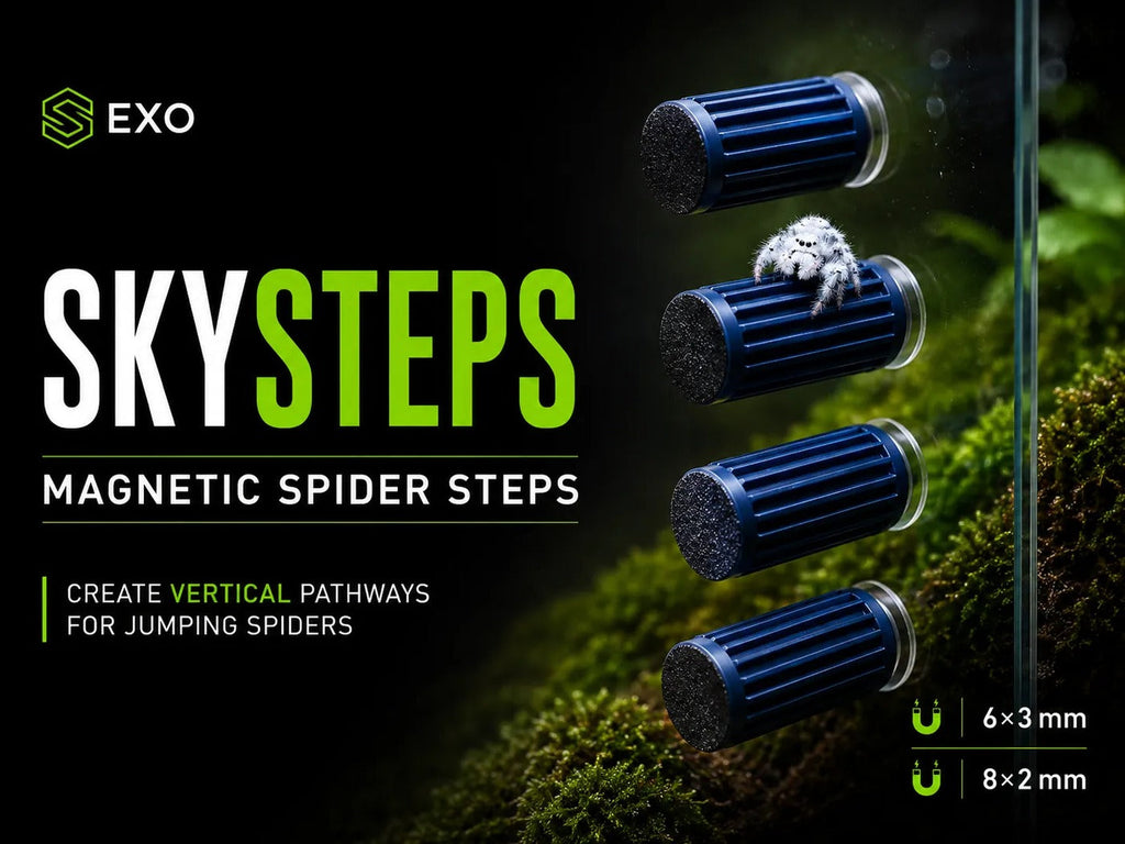 SkySteps - magnetic spider steps design diagram